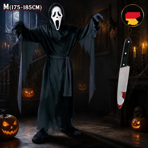 Costume cosplay urlo faccia