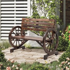 Wooden bench garden - bench,
