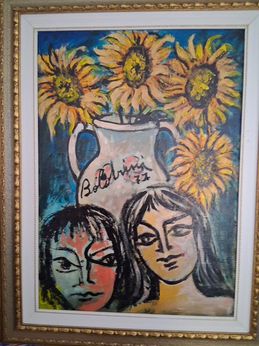 Gustavo boldrini olio su - gustavo,