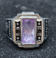 Anello rettangolare pietra