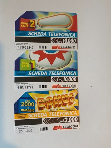 Schede telefoniche telecom - schede,