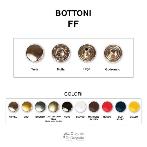 Bottoni automatici pressione - automatici,