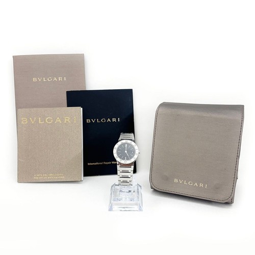 Bulgari steel quartz women - steel,