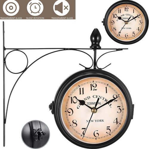 Orologio stazione doppio - , lato
