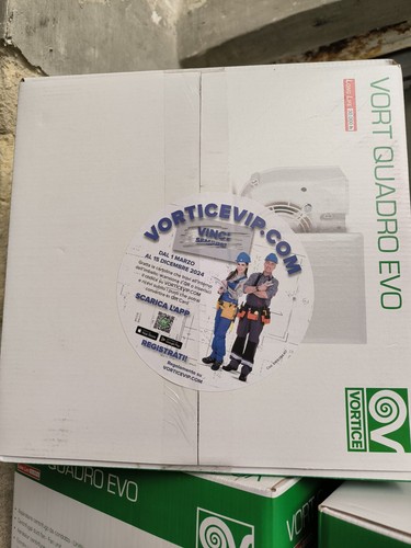 Aspiratore vortice quadro evo - aspiratore,