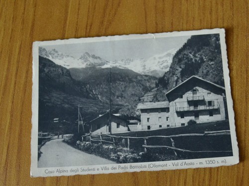 Cartolina valle aosta - cartolina,