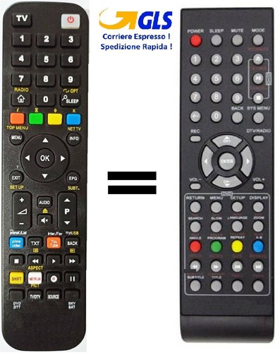 Telecomando gia programmato - telecomando, gia'