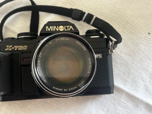Minolta x700 avec - avec, objectif