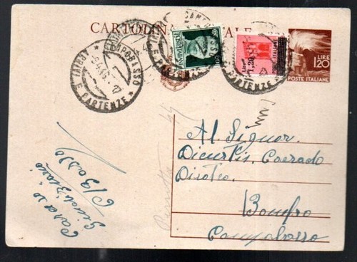 Cartolina intero postale - cartolina,