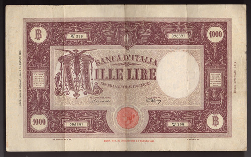 1946 italy bank - italy,