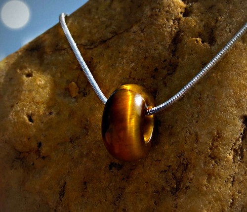 Collana perle occhio - collana,