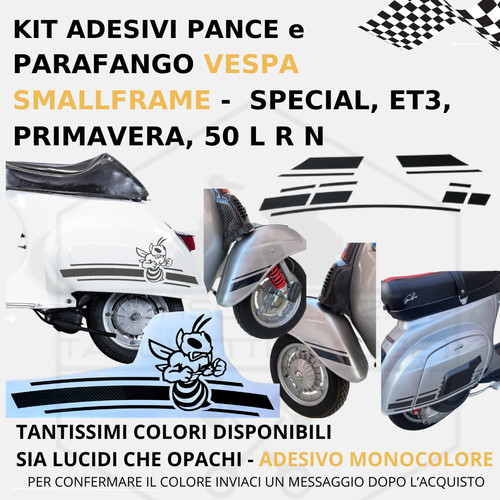 Kit adesivi pance parafango - kit,