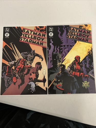 Batman hellboy starman - hellboy,