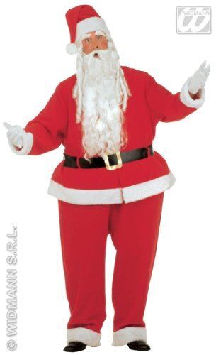 Costume babbo natale - babbo, xl