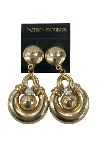 Orecchini clip metallo - clip, oro