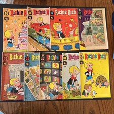 Lotto fumetti richie rich - lotto,