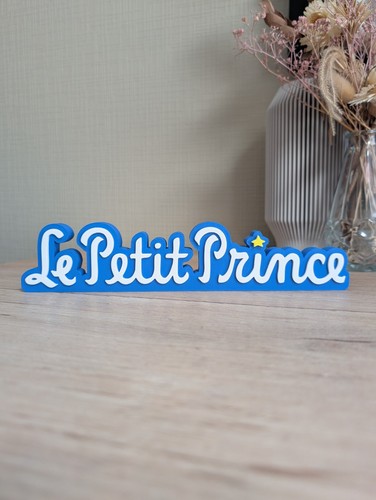 Logo petit prince - petit, 3d