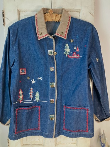 Cappotto jeans vintage - , teddi