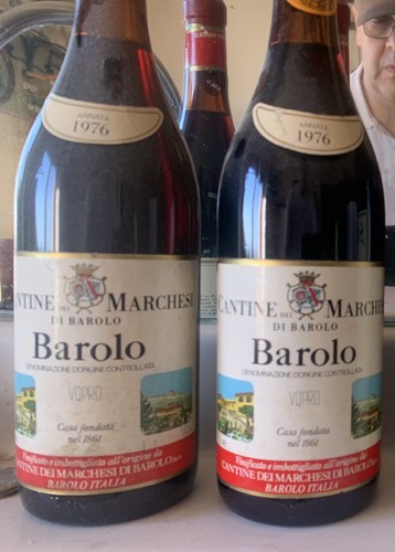 Bottiglie barolo 1976 - barolo,