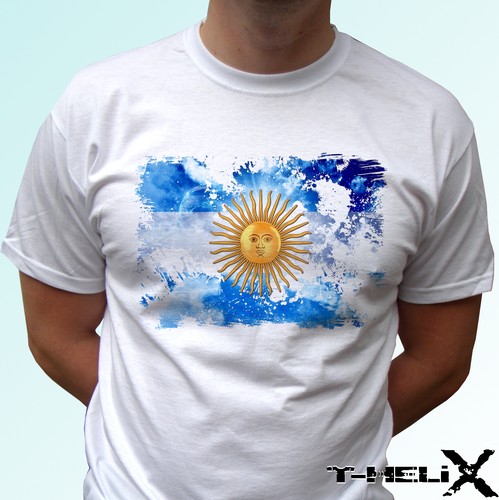 Bandiera argentina t shirt - bandiera,