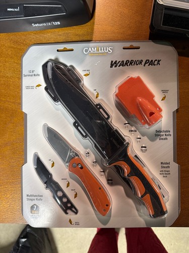 Camillus warrior pack 8 - warrior,