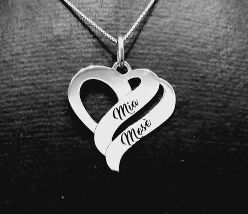 Collana con cuore pendente - collana,