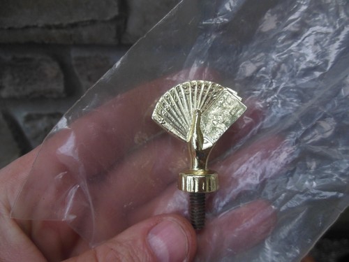Nos metallo oro trofeo finial - nos,