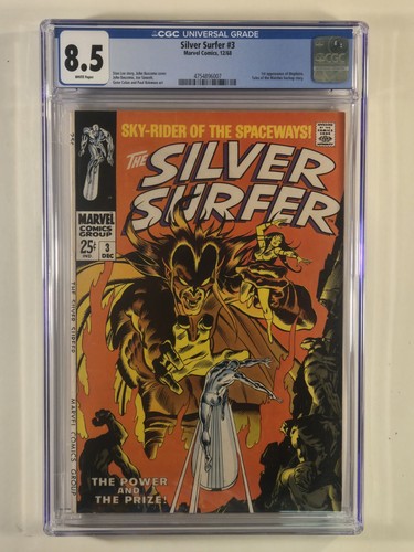 Silver surfer cgc 8 5 - cgc, 8.5