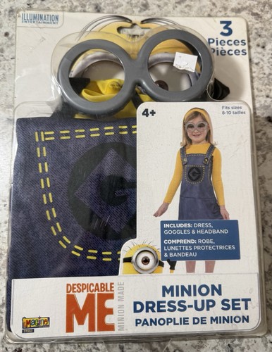 Despicable 3pc costume size - despicable, me