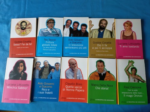 Lotto libri comici zelig - libri, la