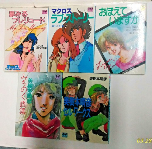 Macross robotech art book - art,