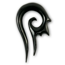 Piercing corno falce spirale