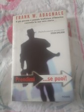 FRANK ABAGNALE: Prendimi ... se puoi! 2003 PIEMME 1a ed Romanzo Spielberg Truffe