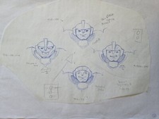 Rare Disney TOY STORY 3 Original Animation Art Character Drawing #64