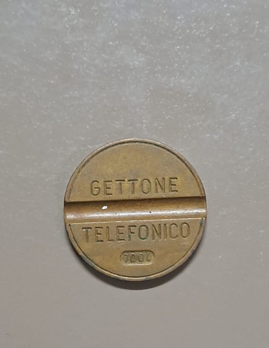 Gettone telefonico senza segno - telefonico,