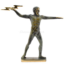 Statua antico dio greco zeus - antico,
