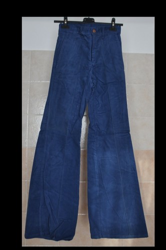 Pantaloni fustagno zampa - in,