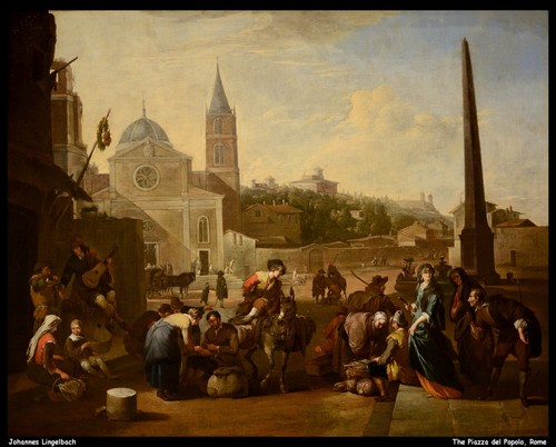 Johannes lingelbach piazza - johannes,