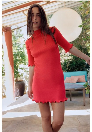 Zara abito corto - corto, maglia