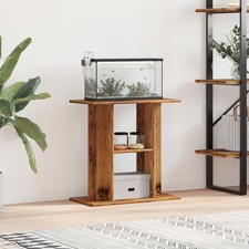 Supporto per acquario in legno