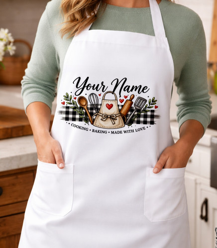 Grembiule personalizzato con - personalizzato,