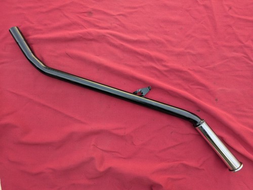 Marmitta tubo scarico cromato