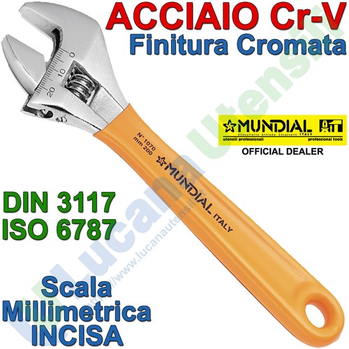 Chiave inglese regolabile - chiave, a