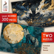 2 x PUZZLE 300pz ~ Danza Volpi