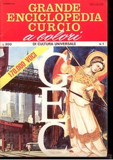 GRANDE ENCICLOPEDIA CURCIO a colori N. 1  - 9/10/1963 -da A a Amb-A10