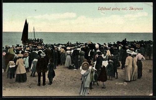 Skegness scialuppa di - skegness,,