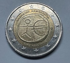 Moneta euro stickman - euro,