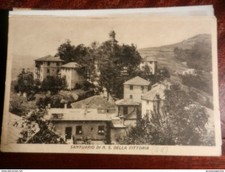 14932) GENOVA GIOVI SANTUARIO NOSTRA SIGNORA DELLA VITTORIA NON VIAGGIATA 1930 C