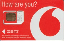 SIM-Karte vodafone D2  -  How