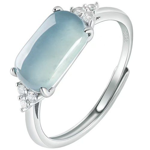 Anello aperto uovo ovale